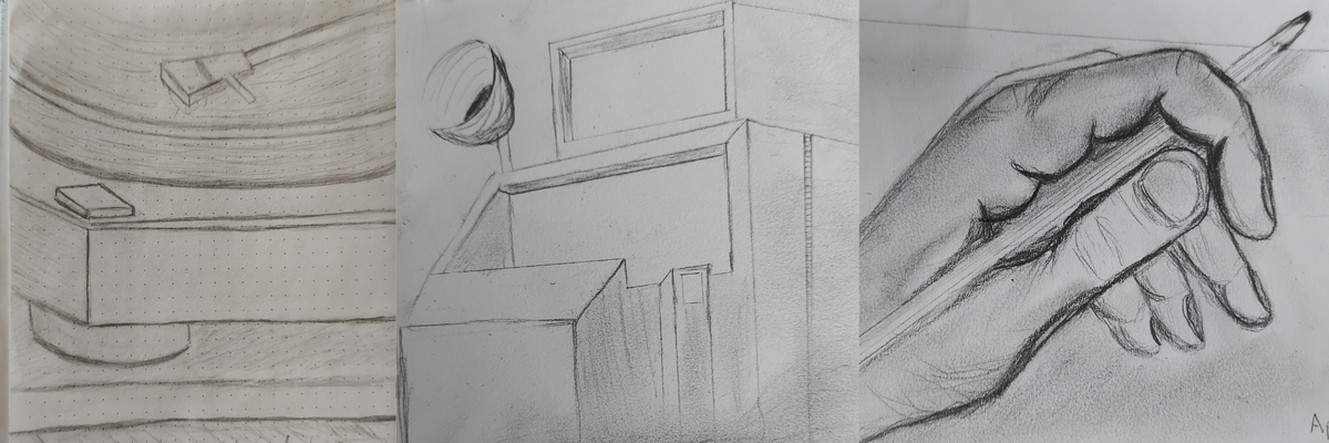 I can't stop sketching.