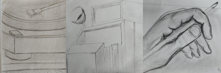 I can't stop sketching.